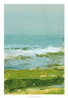 Coastal Overlook II Framed Print