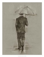 Rainy Day Rendezvous II Framed Print