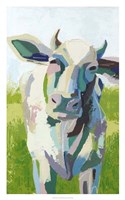 Painterly Cow II Fine Art Print
