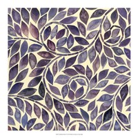 Amethyst Swirls I Fine Art Print