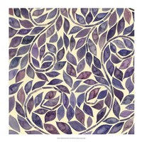 Amethyst Swirls III Fine Art Print