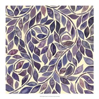 Amethyst Swirls IV Fine Art Print