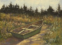 Green Dory Fine Art Print