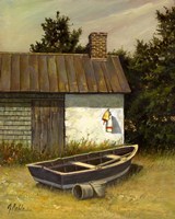 Dory Shed Fine Art Print