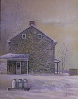 Morning Flurries Fine Art Print