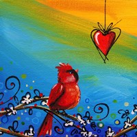 Song Bird V Fine Art Print