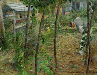 In The Garden, 1885 Fine Art Print