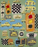 Taxi by Brian Nash - various sizes, FulcrumGallery.com brand