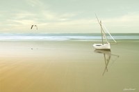 Soft Sunrise on the Beach 1 Fine Art Print