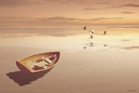 Soft Sunrise on the Beach 2 Fine Art Print