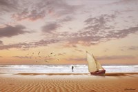 Soft Sunrise on the Beach 7 Fine Art Print