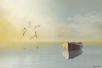 Soft Sunrise on the Beach 11 Fine Art Print