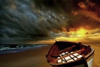 Soft Sunrise on the Beach 9 Fine Art Print