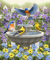 Fountain Festivities by Crista Forest - various sizes - $24.99