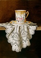 Demi Cup & Lace Cropped Fine Art Print