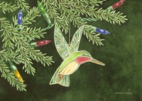 Hanging Around for Christmas Fine Art Print