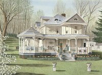 Springtime at Irena's Fine Art Print