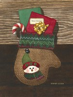 Christmas Mitten Fine Art Print