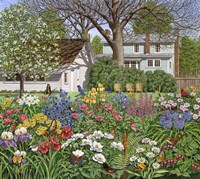 Mary's Secret Garden Fine Art Print