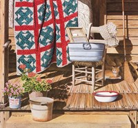 Miss Jane's Washday Fine Art Print