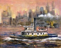 East River, New York City Fine Art Print