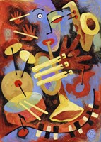Jazz Player Fine Art Print