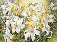 White Lilies Fine Art Print