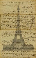 Paris Letter Fine Art Print