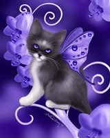 Amethyst Cat Fine Art Print