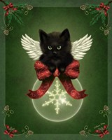 Merry Little Christmas Cat Fine Art Print