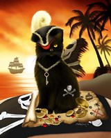 Shiver Meow Timbers Fine Art Print