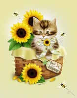 Bee Happy Fine Art Print