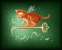 Key of Leaves Fine Art Print