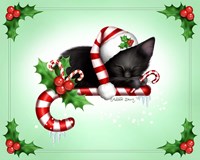 Candy Cane Christmas Fine Art Print