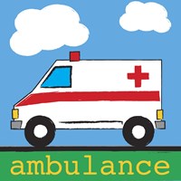 Ambulance Framed Print