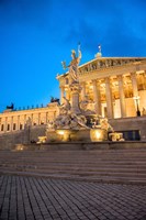 Parliament Building at Twilight Fine Art Print