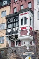 Stained Glass Bay Window Fine Art Print