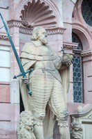 Sculpture of Frederick IV, Heidelberg Castle Fine Art Print