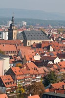Skyline of Bamberg, Germany Fine Art Print