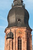 Church of the Holy Ghost, Old Town Heidelberg Fine Art Print