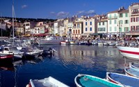 Harbor View, Cassis, France Fine Art Print