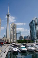 Marina Skyline View Fine Art Print