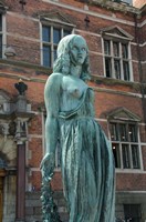 Train Station, Helsingoer, Denmark Fine Art Print