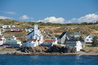 Fishing Village in Labrador Fine Art Print