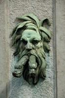 Fountain in Belgium Fine Art Print