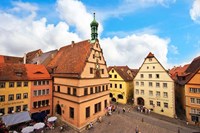 Market Square, Bavaria, Germany Fine Art Print