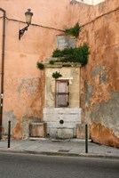 Port and Commercial Town of Corsica, France Fine Art Print
