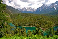 Alpine Lake in the Austrian Alps Fine Art Print