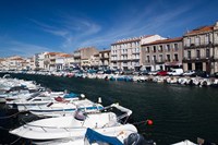 Old Port Waterfront, France Fine Art Print