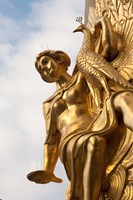 Germany, Leipzig, Gold Fine Art Print